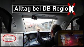 Sonstiger Alltag bei DB Regio #15  Das rote Blinklicht und die Kapazität auf der Schiene