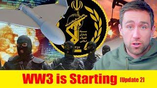 Update 2 Irans HUGE Attack Against Israel Multiple Fronts Missiles Gas Lines WW3