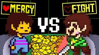 Undertale but its Frisk VS Chara