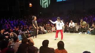 Hiphop Session 2018  Popping 12 Final  Paris vs Ringo Winbee