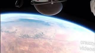 Epic Sky Diving from space to earth 