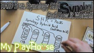 RAID 5 vs. Synology Hybrid RAID SHR and how it works - 341