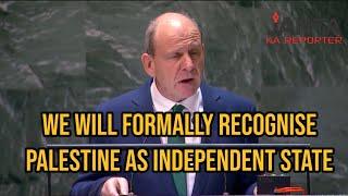 Ireland snubs Israel makes announcement in UN to recognise State of Palestine  Janta Ka Reporter