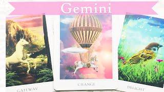 Gemini sudden recognition and opportunitys for love and career. Trust in the plan