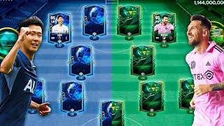 Winter Wildcards X National Valour - Special X Squad Builder Messi X Son Fc Mobile