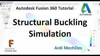 Autodesk Fusion 360 Tutorial - Structural Buckling Simulation