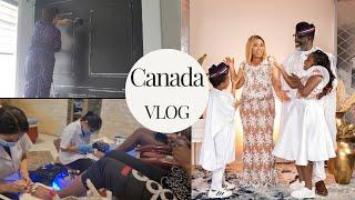 Life in Canada Vlog.40th Birthday Prep  Black Living Room.