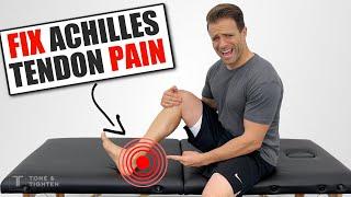 Fix Your Achilles Tendon Pain At Home Just Do THIS