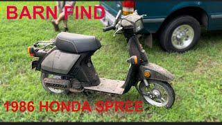 Barn Find Honda Spree Rebuild