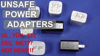 Unsafe Power Adapters What exactly makes them unsafe?