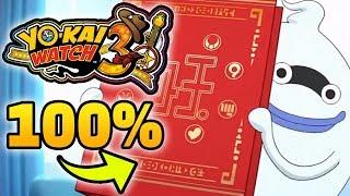 Yo-kai Watch 3 100% Medallium - All 752 Yo-kai