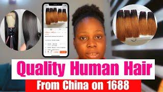 CHINA IMPORTATION How To Import Luxury Human Hair From China on 1688  SDD hairs  Vietnamese Hairs