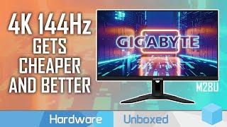 Gigabyte M28U Review Awesome Value 4K 144Hz for Gaming