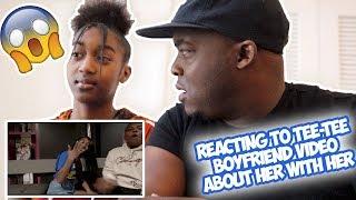 REACTING TO MY LITTLE SISTER BOYFRIEND VIDEO ABOUT HER WITH HER *crazy reaction*