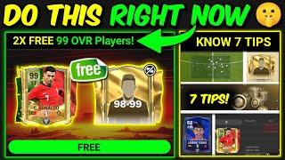 2X FREE 99 OVR Players 7 Best Tips in FC Mobile New Investment  Mr. Believer
