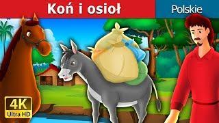 Koń i osioł   The Proud Horse and The Donkey  Story in Polish  @PolishFairyTales