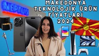 Makedonya iPhone Fiyatları Teknoloji Fiyatları Üsküp 2024 iPhone Samsung Airfryer Dyson PS5