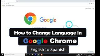 How to Change Language in Google Chrome English to Spanish
