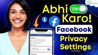 Facebook Privacy Settings  Privacy and Tagging Page Settings in Hindi