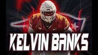 Kelvin Banks Jr. Offensive Tackle Texas  New England Patriots  2025 NFL Draft Target  Highlights