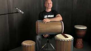 X8 Drums Dundun Set - Dundunba Sangban Kenkeni