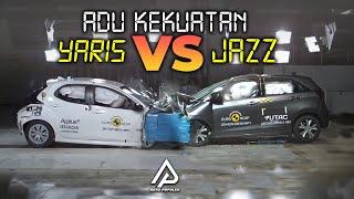 MOBIL PALING AMAN DI DUNIA Begini Perbandingan Keamanan dan Kekuatan YARIS VS JAZZ Jika Diadu