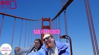 Exploring San Francisco Big Bus Tour Adventure - Golden Gate Bridge Painted Ladies & More