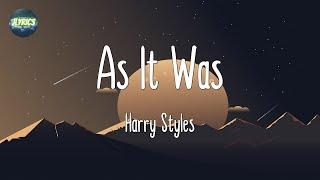 Harry Styles - As It Was Lyrics  The Weeknd Glass Animals OneRepublic Mix