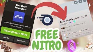 Free Discord Nitro  HURRY ONLY 3 DAYS LEFT  WORKING 2024