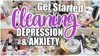 REAL LIFE COMPLETE DISASTER MESSY HOUSE CLEAN UP DEPRESSION & ANXIETY *GET STARTED CLEANING THE MESS