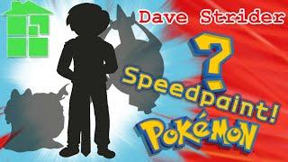 Dave Striders Pokémon Team PokémonXHomestuck Speedpaint