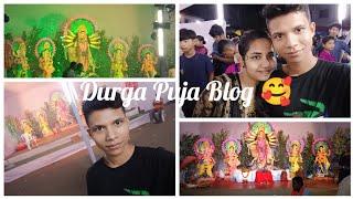 দূর্গা পূজা দেখতে গেছিলাম  দূর্গা পূজার মেলা Durga puja Blog