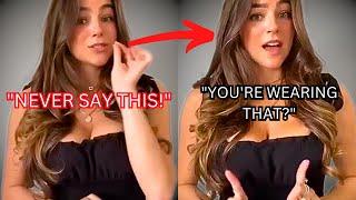 TIKTOK Girl Gives THE MOST Cringe Dating Advice...