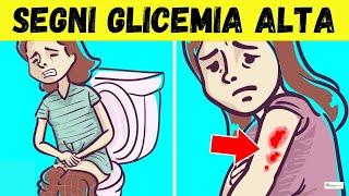 10 segni di LIVELLI ALTI di ZUCCHERO nel SANGUE