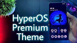 HyperOS Premium Theme For Any Xiaomi Devices  New Anime System Ui  #hyperos