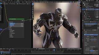 Blender 4.1 Venom Effect And Discussion