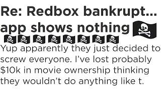 Redbox revokes access to all purchased movies & TV Piracy is completely justified