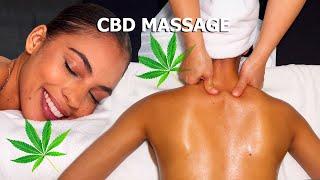 ASMR Extreme Relaxation with CBD Cannabis Oil Massage