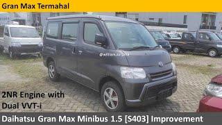 Daihatsu Gran Max Minibus 1.5 S403 Improvement review - Indonesia