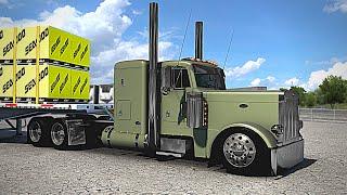 Peterbilt 379 - Custom Outlaw Truck - American Truck Simulator ATS 4K - Zeemod C15 6NZ - BiggDogg