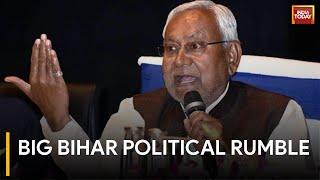 Bihar Chief Minister Nitish Kumar Meets Governor Amid Mahaghathbandhan Rift  Bihar News