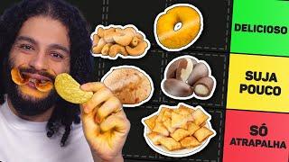 MELHORES e PIORES PETISCOS pra comer enquanto joga sem sujar  Tier List