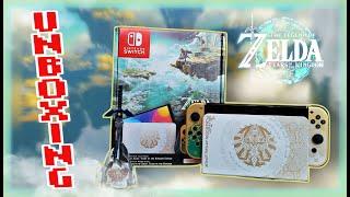 Unboxing Zelda Tears of the Kingdom Limited Switch Edition - Warnung vor Leaks
