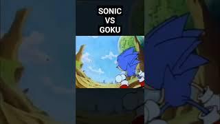 Sonic vs Goku #sonic #goku #dragonball #sonicthehedgehog #dbz