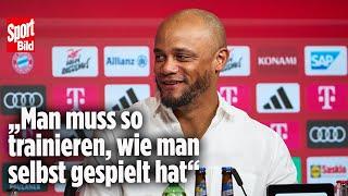 FC Bayern Neu-Trainer Vincent Kompany verrät seine Bayern-Pläne