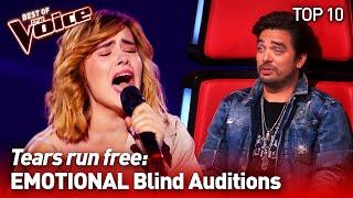 The most EMOTIONAL Blind Auditions on The Voice #2  TOP 10