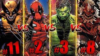 Whos Got the Best Healing Factor in Comics?  Ranking Healing Factors From Worst to Best