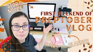 1st Weekend of PREPTOBER Vlog • Braindump notes & Prepping for NaNoWriMo 2021 • Meredith E Phillips