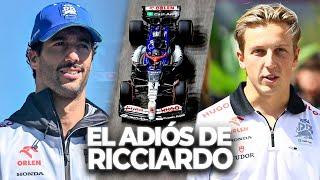 El ADIÓS de DANIEL RICCIARDO de la F1  RB CONFIRMA su SALIDA y LIAM LAWSON ASCIENDE