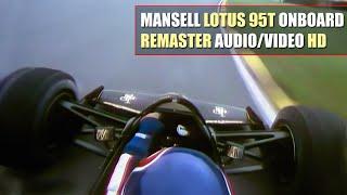 HD F1 1984 Nigel Mansell Lotus 95T Onboard Brands Hatch REMASTER AUDIOVIDEO